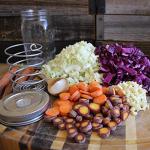Stainless Steel Fermentation Jar Kit with Lids & Weights