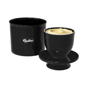 Rucoreon Ceramic Butter Crock with Lid - Soft Butter