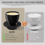 Rucoreon Ceramic Butter Crock with Lid - Soft Butter