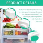 Samsung Refrigerator Door Mullion Repair Part - White