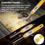 Akozon Digital Food Thermometer with Automatic Calibration