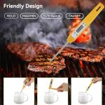 Akozon Digital Food Thermometer with Automatic Calibration