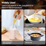 Akozon Digital Food Thermometer with Automatic Calibration