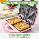 GreenLife Pro Electric Panini Press Grill - Pink