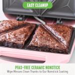 GreenLife Pro Electric Panini Press Grill - Pink