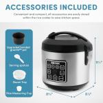 Aroma 8-Cup Digital Rice & Grain Multicooker