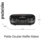Proctor Silex Mini Waffle Maker for Keto Chaffles