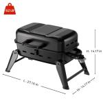 Portable 10,000 BTU Gas Grill for Outdoor Fun