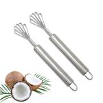 Stainless Steel Coconut Scraper and Multi-Purpose Tool
