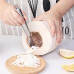 Stainless Steel Coconut Scraper and Multi-Purpose Tool
