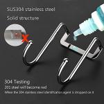 Double Hooks for Doors - Pack of 4