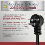 ChangBERT High Power Portable Induction Cooktop