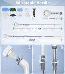 Electric Spin Scrubber with 7 Brush Heads