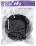 Diane Jumbo Black Hair Donut, 5.5-Inch