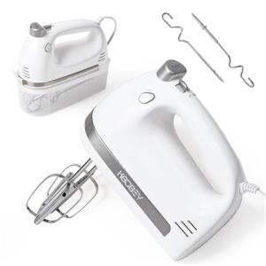KBOBEY 450W 5-Speed Electric Hand Mixer Set