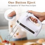 KBOBEY 450W 5-Speed Electric Hand Mixer Set