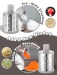 Geedel 5-in-1 Rotary Cheese Grater and Slicer