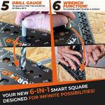 THORVALD 6-in-1 Multi-Purpose Carpenter Tools Set