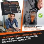 THORVALD 6-in-1 Multi-Purpose Carpenter Tools Set