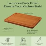 Keechee Bamboo Cutting Board Set for Chopping