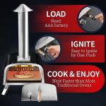 12" Outdoor Dual-Fuel Pizza Oven with Accessories