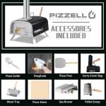 12" Outdoor Dual-Fuel Pizza Oven with Accessories
