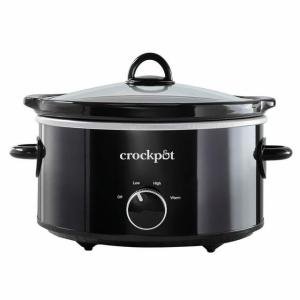 FYNORI 4-Quart Classic Slow Cooker in Black