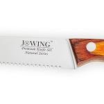 JXWING 8-Piece German Stainless Steel Steak Knives