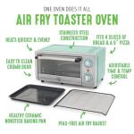 GreenLife Turquoise Air Fryer Toaster Oven