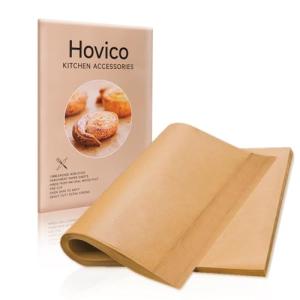 Hovico 130PCS Non-Stick Parchment Baking Sheets