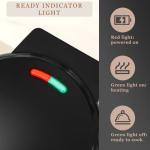 3-in-1 Mini Waffle Maker with Removable Plates