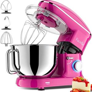 Facelle 660W Stand Mixer with 6.5 QT Bowl