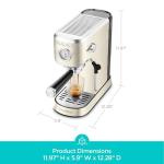 CASABREWS 20 Bar Espresso Machine with Milk Frother