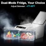 Erivess 12V Portable Refrigerator and Cooler