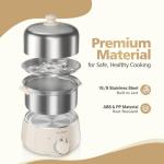 CACHOO 14-Egg Stainless Steel Egg Cooker