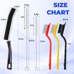 10 Pack Crevice Cleaning Brush Set for Tough Messes