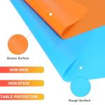 Silicone Mats for Crafts and Table Protection - 2 Pack