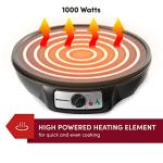 Elite Gourmet Electric Crepe Maker and Griddle