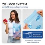 Freshpack 247 Large Reusable Food Storage Bags