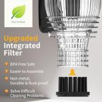 Mokero 6-Inch Cold Press Juicer for Whole Veggies