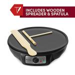 Elite Gourmet Electric Crepe Maker and Griddle
