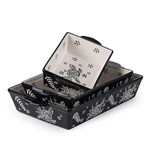 Wisenvoy Ceramic Casserole Dishes for Oven Baking