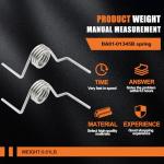 Samsung French Refrigerator Door Spring - 2 Pack