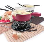 Swissmar Lugano 2-Quart Cast Iron Fondue Set