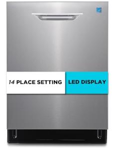 BLACK+DECKER 24" Built-In Dishwasher with Stainless Steel Tub