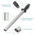 Kota Japan 12" Diamond Carbon Steel Knife Sharpener