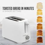 OVENTE 2-Slice Toaster with 6-Shade Selector