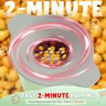 Oil-Free Electric Popcorn Maker - 2QT Size