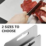 YEAVS Heavy Duty Stainless Steel Cutting Board