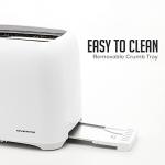 OVENTE 2-Slice Toaster with 6-Shade Selector